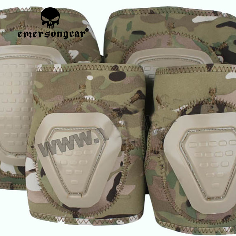 Cycling Gear In Winter - Emersongear DNI Neopreen elleboog- en kniebeschermers