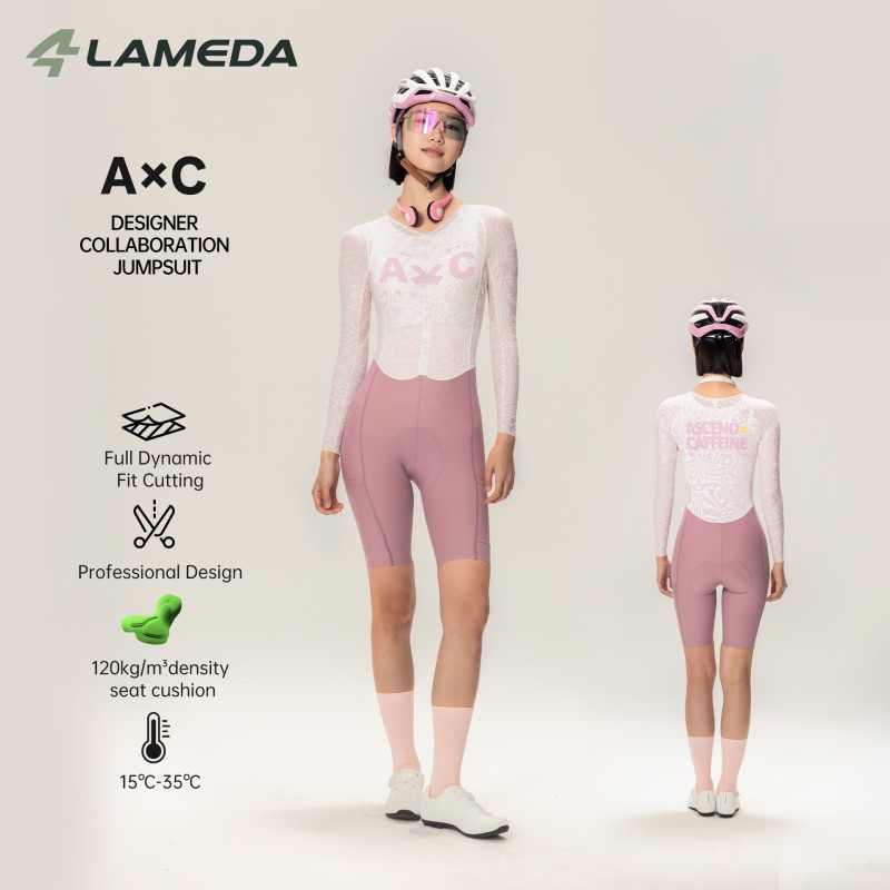 Cycling Gear For Sale - LAMEDA Dames Fietspak Lange Mouwen Shorts