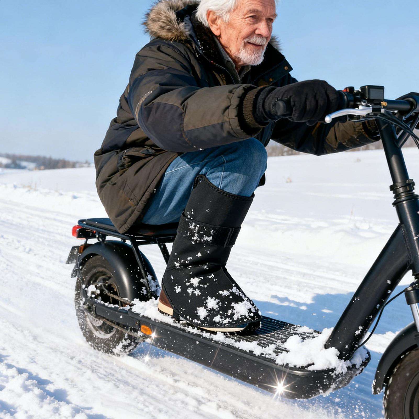 Cycling Gear In Winter - Fietsschoenovertrekken Waterdichte warme voetuitrusting Overschoenen voor