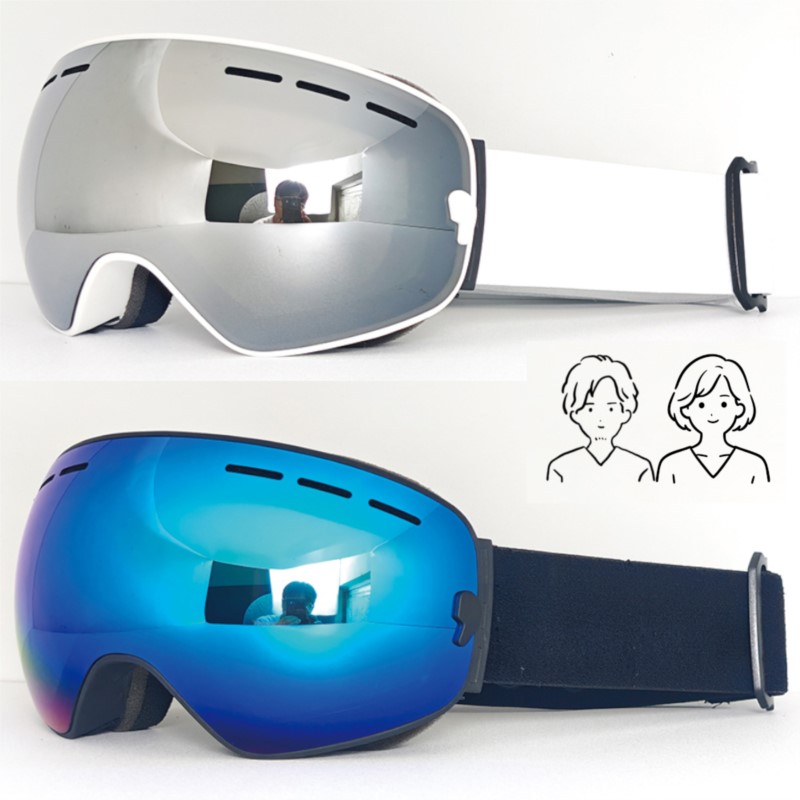 Cycling Gear For Large Men - Grote ventilatieopeningen, ademende skibril, gepolariseerd, anti-verblinding,