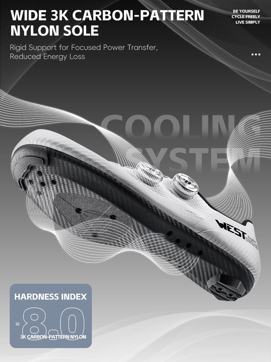 WEST BIKING Heren Carbon Zool  - Cycling Shoe Insoles recensie en prijs