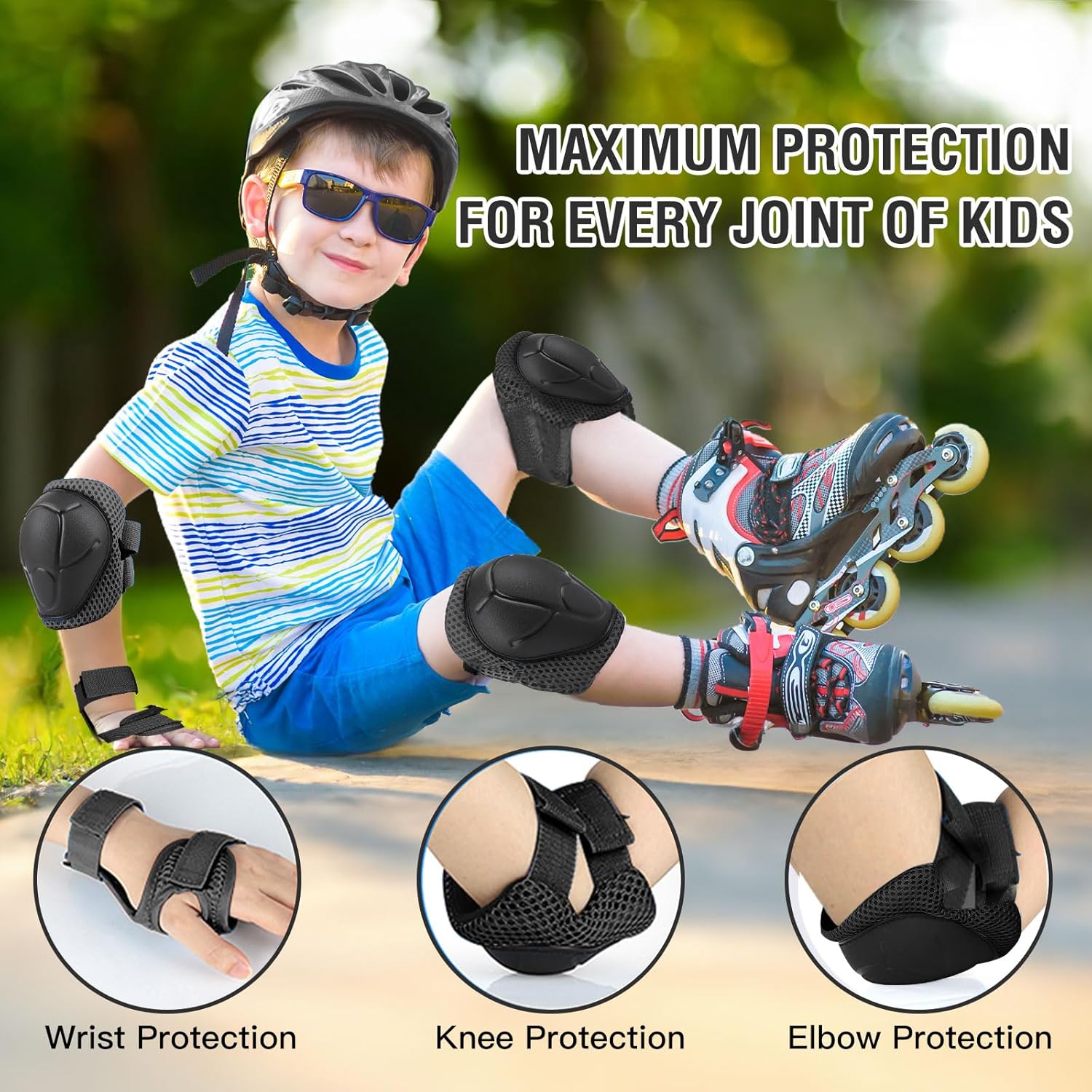 6PCS kinderbeschermende uitrus - Cycling Gear Of The Year recensie en prijs