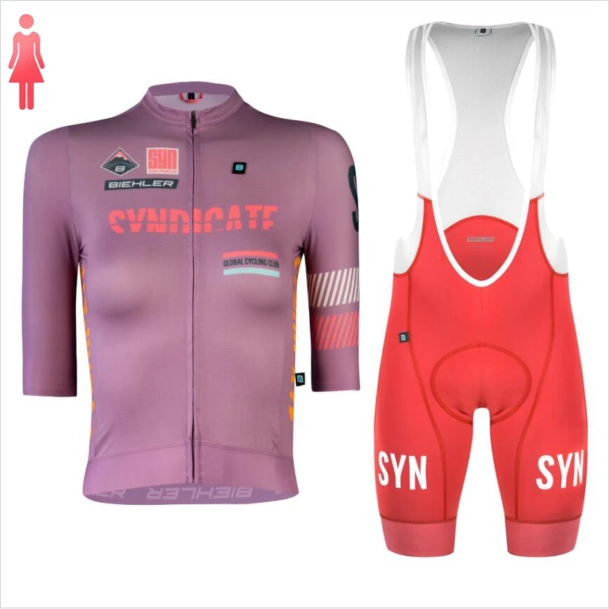 SYN Paars jersey met korte mou - Cycling Gear For Sale recensie en prijs