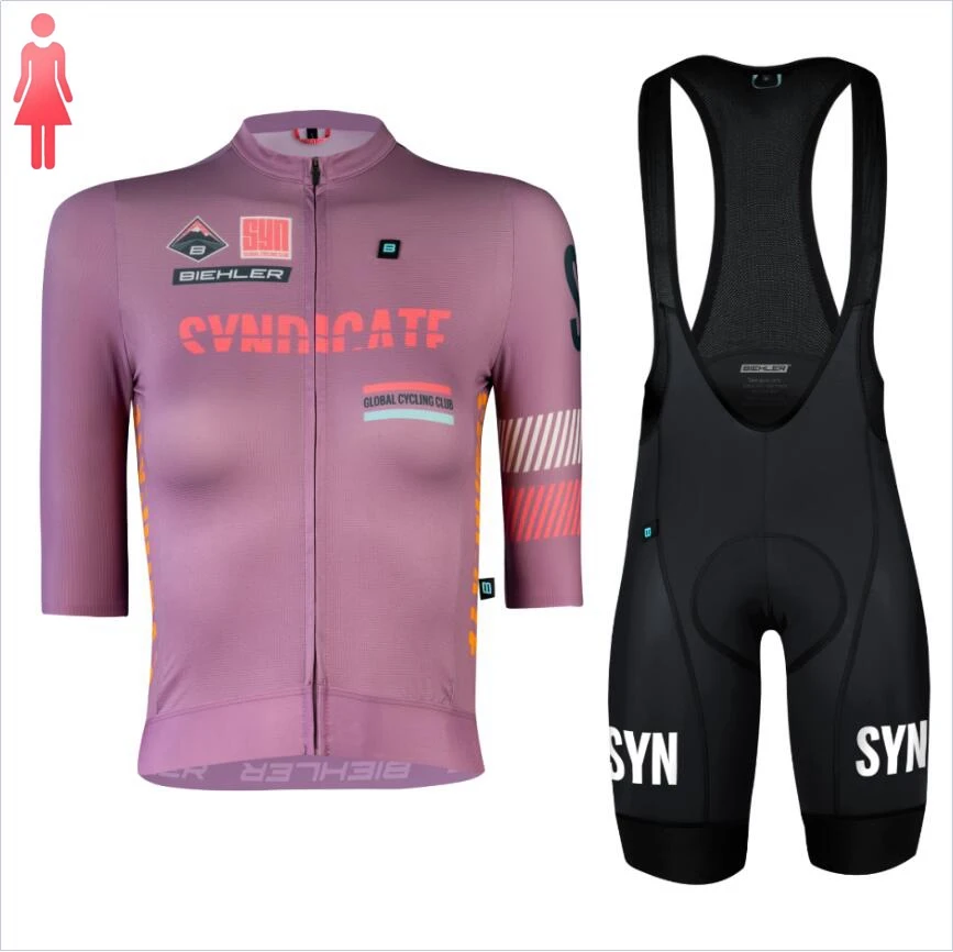 SYN Paars jersey met korte mou - Cycling Gear For Sale recensie en prijs