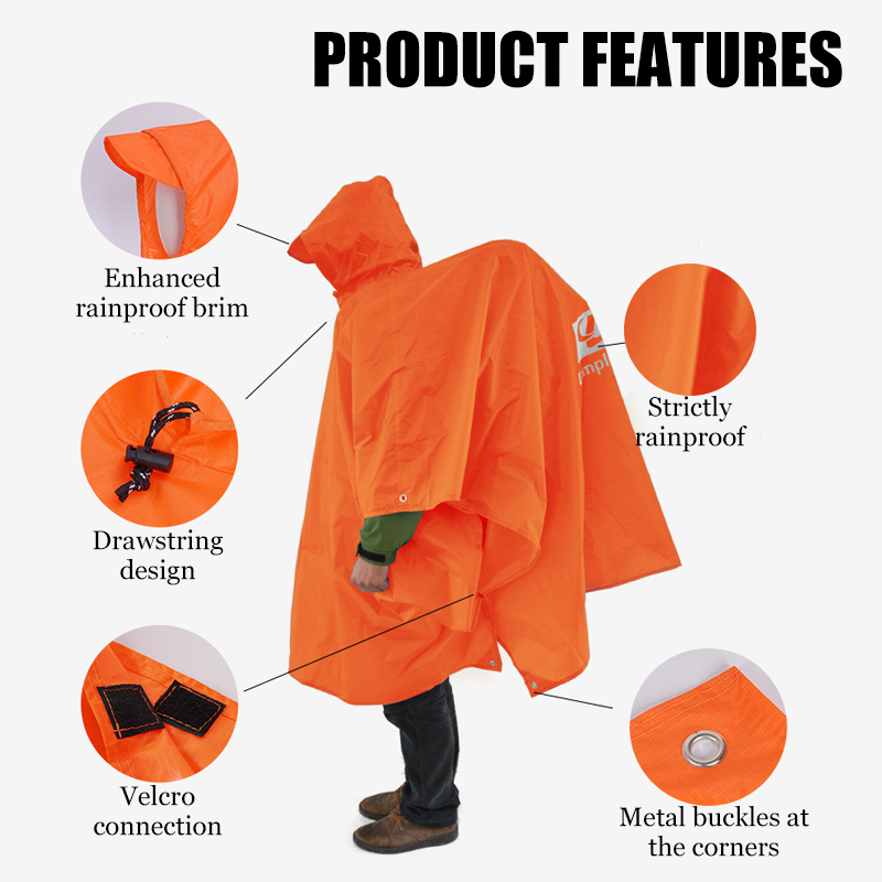 3-in-1 Lichtgewicht regenponch - Cycling Gear For Rain recensie en prijs