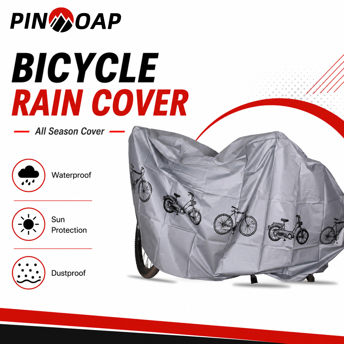 PINMOAP Universele fietsregenh - Cycling Gear For Rain recensie en prijs