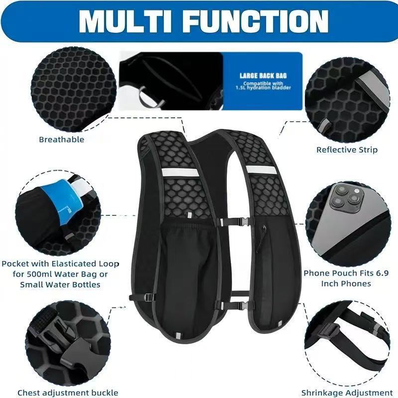 Unisex hardloopvest waterafsto - Cycling Backpack recensie en prijs