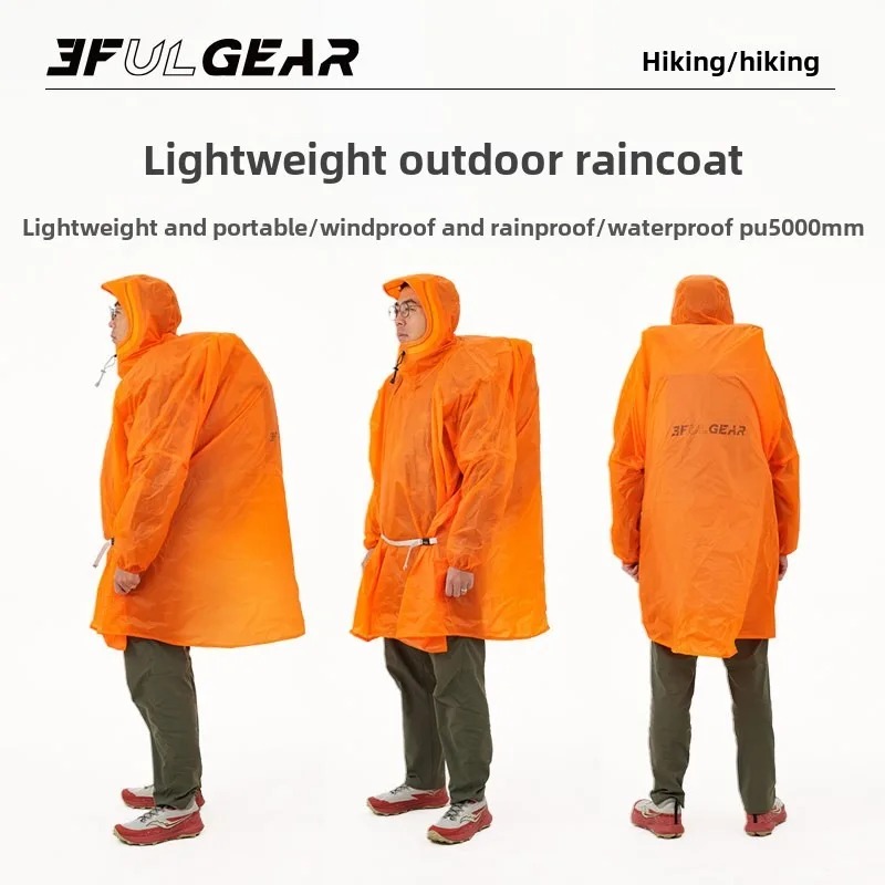 Ultralichte regenponcho 3F UL  - Cycling Gear For Rain recensie en prijs